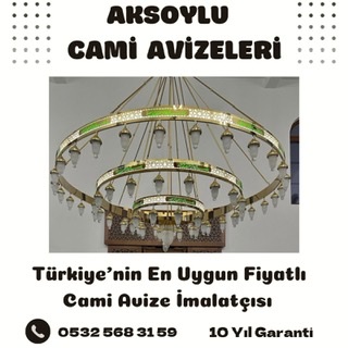 Ankara Cami Avizesi 