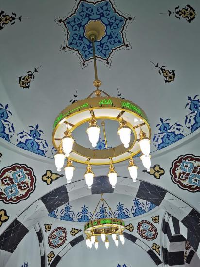 Medine Ayetli Model Küçük Cami Avizeleri