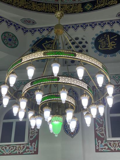 Selçuklu Yeşil Ayetli Cami Avizesi